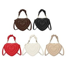 Bolso bandolera Love Heart Form moda casual para mujer regalo