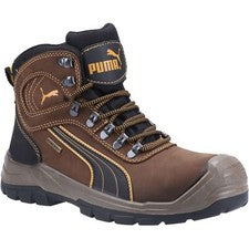 Botas de seguridad Puma Safety Sierra Nervada marrón medio para hombre de cuero
