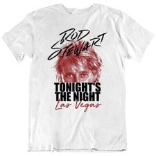 Camiseta Rod Stewart Tonight's the Night Music Fan