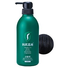 Champú Sastty Rishiri Color para Cabello Gris, Value Pack 500 ml, Negro