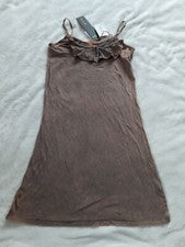 Status Damen Träger Kleid Rost Grösse S R9241