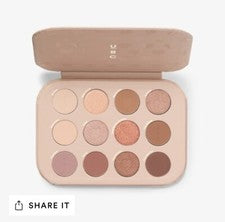 Paleta de sombras de ojos Ulta Beauty 12 Pan Everyday Faves tamaño completo nueva sellada