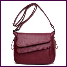 Mujer Cuero Mensajero Bolso de Hombro Hobo Bolso Cartera Bolsos Bandolera Bolsos