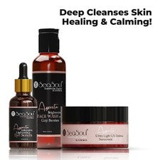 LIMPIEZA. OJERAS OBJETIVO. PROTEGER. EL COMBO DE CUIDADO FACIAL AZEVITA