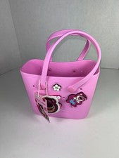 Disney LOTSO OSO ROSA Bolso de Mano Eva Estilo Bogg Impermeable Cocodrilo Dije Bolso MINSO