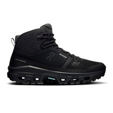 Para hombres On Cloudrock Mid WP, Negro/Negro, 12 D Mediano EE. UU.