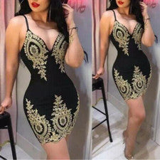 Moda Vestido Noche Vestidos De Mujer Casual Elegante Fiesta Cortos Ropa Para