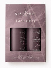 Champú limpiador diario Neal & and Wolf 950 ml y acondicionador 200 ml limpieza y cuidado