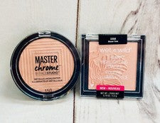Lote x2 Wet n Wild MegaGlo Resaltando Floración Tiempo y Master Cromo Luna Melocotón 150
