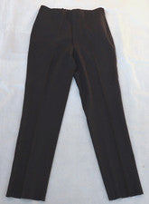 Pantalones a medida vintage años 60 DIPLOMAT para hombre 30 % lana husky talla 20/34 (EE. UU.) NUEVOS CON ETIQUETAS