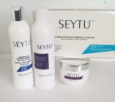 Tratamiento Caida Del Cabello Champú Acondicionador Ampolletas y Mascarilla Capilar Débil