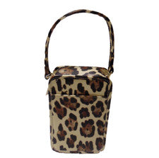 Bolso Bandolera Mujer Estampado Leopardo Pequeño Baúl Estilo Tres Jolie