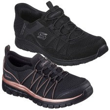 Mujer Skechers Graceful PureCrush Vegano Gimnasio Deportes Informales Entrenadores Tallas 4 a 8