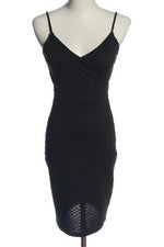 Vestido de verano H&M vestido tubular mujer negro talla 34 casual elegante