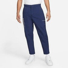 Talla 30- Pantalones utilitarios Nike para hombre ropa deportiva estilo esencial, azul marino medianoche.