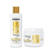 Paquete combinado de champú y mascarilla para cabello sin sulfatos L'Oréal Professionnel Xtenso Care