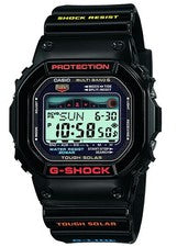 Reloj para hombre CASIO G-Shock GWX-5600-1JF negro G-Lide radio solar resistente