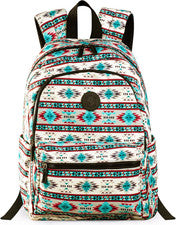 Mochila de viaje Western para mujer - Mochila informal para universidad y computadoras portátiles