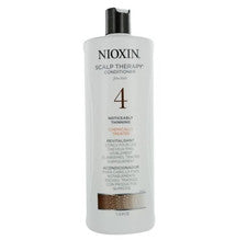 Acondicionador terapia cuero cabelludo Nioxin System 4 33,8 oz/1 litro NUEVO auténtico