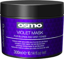 Mascarilla Acondicionadora Osmo Silverising Violeta Cuidado del Cabello Rubio Gris 300 ml