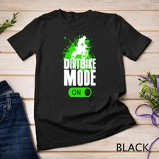 Camiseta Unisex Motocross Dirt Bike Modo On Juvenil Supercross Racing