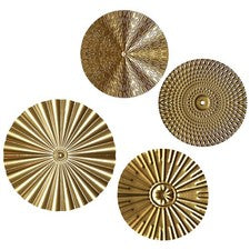4 piezas discos colgantes decoraciones para decoración de pared de oficina decoración del hogar para