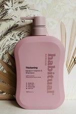 Cuidado del cabello habitual ~ Champú espesante de queratina y vitamina E 33,8 fl oz