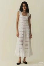 2025 Nuevo DOEN Mujer Moda Industria Pesada Vestido Bordado XS S M L