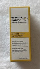 Aceite calmante para el cuero cabelludo ECZEMA HONEY - Miel natural aceite para el cabello y cuidado del cuero cabelludo