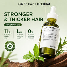 Aceite nutritivo para el crecimiento del cabello de romero de laboratorio y cuidado del cuero cabelludo 60 ml