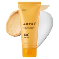 Medicube Limpiador Facial Ácido Kójico Cúrcuma Látigo Espuma para Iluminar la Piel (BN)