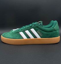 Tenis deportivos Adidas VL Court 3.0 verde oscuro blanco para hombre IH4790