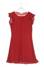 Vestido de punto mujer MNG rojo entallado mini línea A talla 34