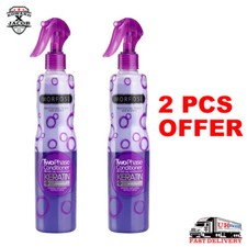 2 x Acondicionador bifásico MORFOSE - QUERATINA - Repara cabello seco y dañado - 400 ml