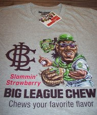 Camiseta Estilo Vintage BIG LEAGUE MASTICABLE Bubble Gum MEDIANA NUEVA con Etiqueta Béisbol