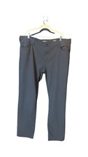 Pantalones de cercanías 34 Heritage Charisma para hombre negros tiro cómodo clásicos 44x38 NUEVO