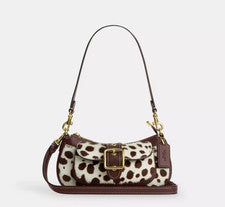 Nuevo con etiquetas Coach Ashton Mini Bolso de Hombro Becerro Marrón Oscuro...