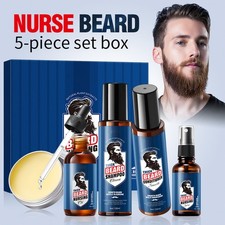 Juego de cuidado de bigote para hombres para mantenimiento de barba bigote conjunto de cuidado multifunción