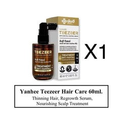 Yanhee Teezeer Suero Cabello Anti-Caída Caída Cabello Crecimiento Cuero Cabelludo Tratamiento 60 ml.