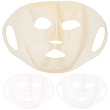 3 Piezas Protección Evaporativa Para Diario Silicona Mascarilla Facial Herramientas para el Cuidado de la Piel