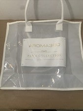 Bolso de Mano Mujer AROMA360 Colección Paris Translúcido Cuero Vegano Acentos