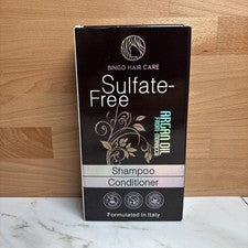 Aceite de argán sin sulfatos para el cuidado del cabello BINGO - SET DE CHAMPÚ Y ACONDICIONADOR •