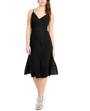 Vestido para mujer Q & a camisola MIDI negro XL
