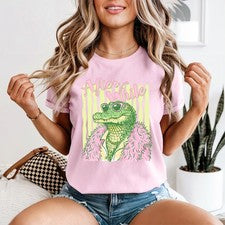 Camiseta After While para mujer animales de caimán regalo para ella