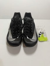Talla 11.5 Nike Zoom Rival Sprinter Para hombres Puntas de Pista Negro Plata DC8753-001 Nuevo