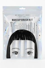 Kit de brochas de maquillaje My Beauty Spot New York - Juego de brochas faciales de 4 piezas