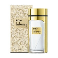 Spray perfume Riya Intense Gold para hombre y mujer 80 ml