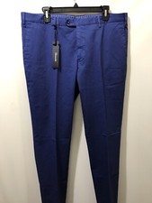 DRUMOHR British Italiano Lujo Hermosos Pantalones Informales 54/38W Nuevos con Etiquetas $550 Gran Venta