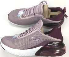 Skechers Skech-Air Stratus/espuma viscoelástica refrigerada por aire para mujer/viento brillante/malva