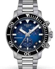 NUEVO RELOJ CRONÓGRAFO TISSOT T-SPORT SEASTAR 1000 T120.417.11.041.01 PARA HO...